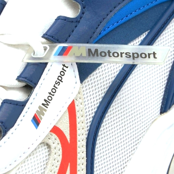 PUMA BMW M Motorsport Rs -Connect Men's Trainers White Size 11.5 Style 306941-02 - Picture 7 of 12